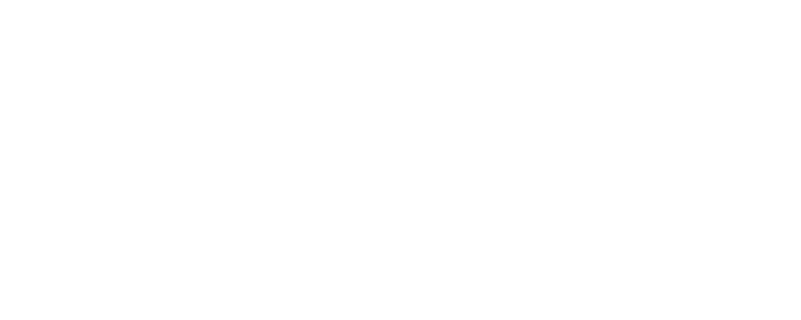 A smooth, white, curving line runs across a solid black background, creating an abstract, flowing shape.