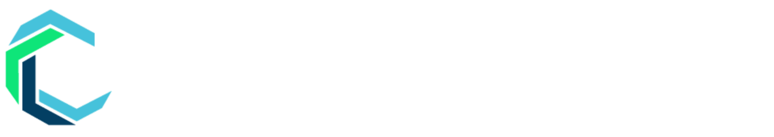 Logo of Cleaner Marketing featuring a stylized geometric "C" in blue and green, followed by the text "CLEANER MARKETING" in bold, white capital letters on a black background.