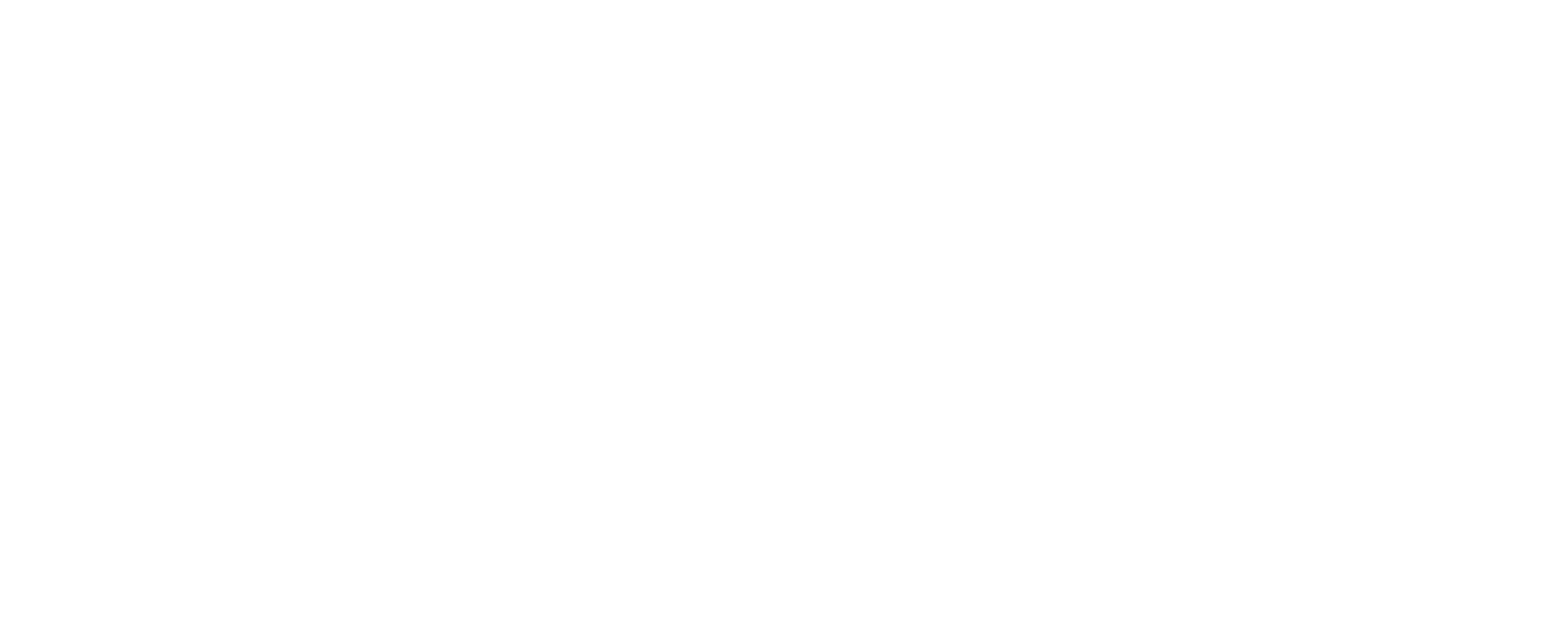 A smooth, white, curving line runs across a solid black background, creating an abstract, flowing shape.